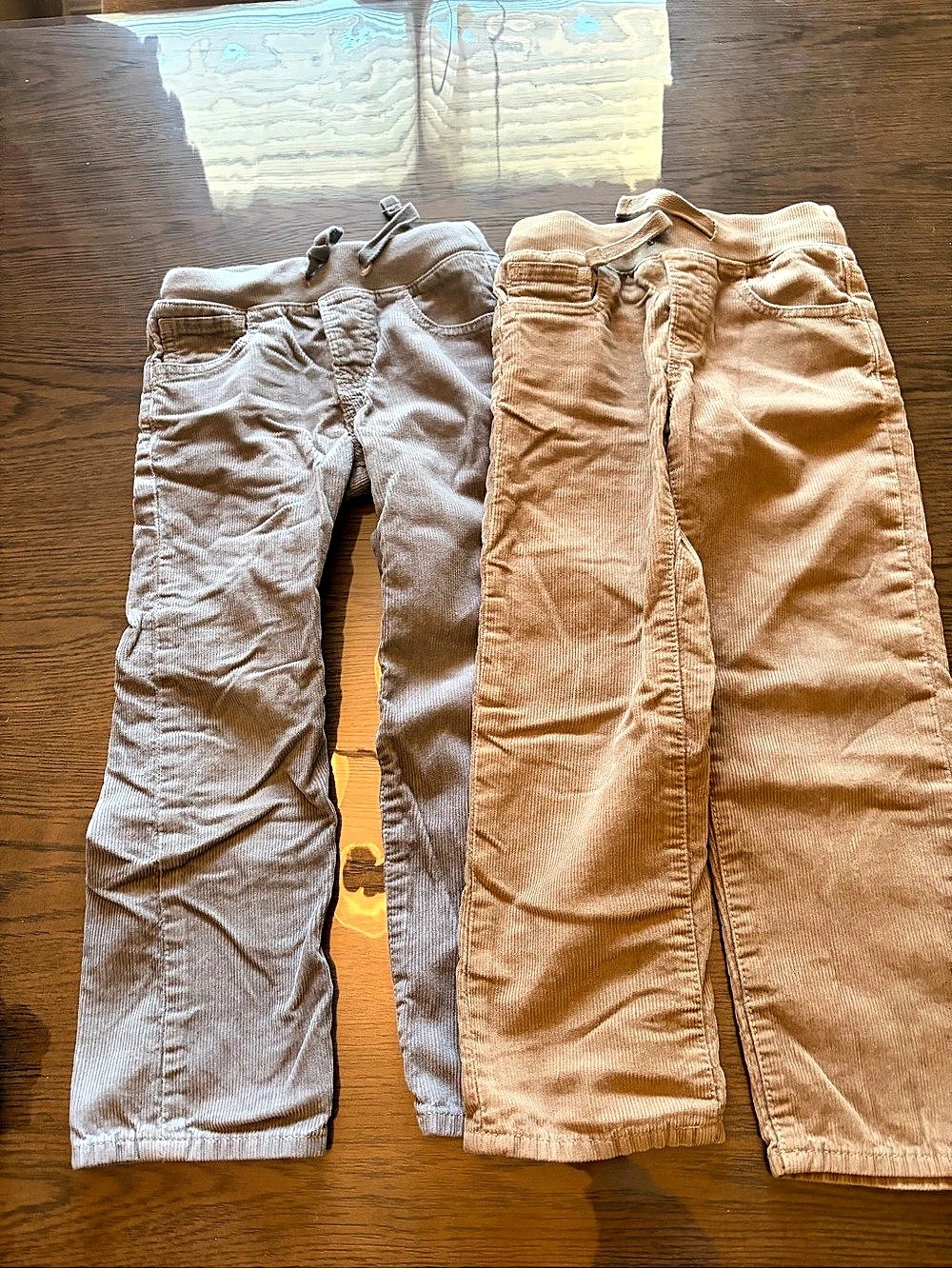 Gap 1969 Original Straight Boys 5 Brown & Gray Pants Pack